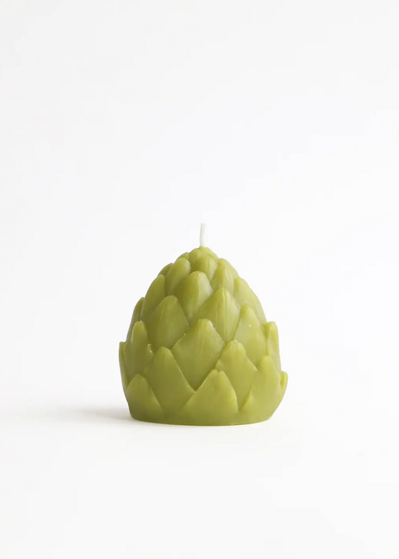 Artifaqt | Artichoke Beeswax Candle | Green