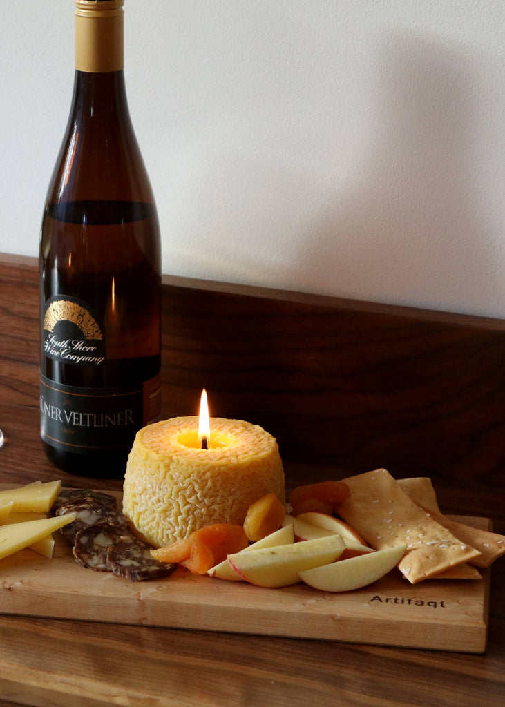 Artifaqt | Blow Horn Cheese Beeswax Candle