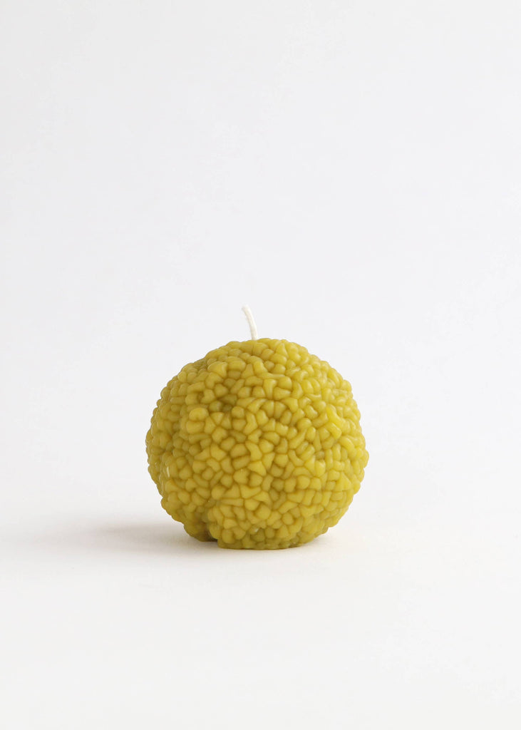 Artifaqt | Osage Orange Beeswax Candle | Green
