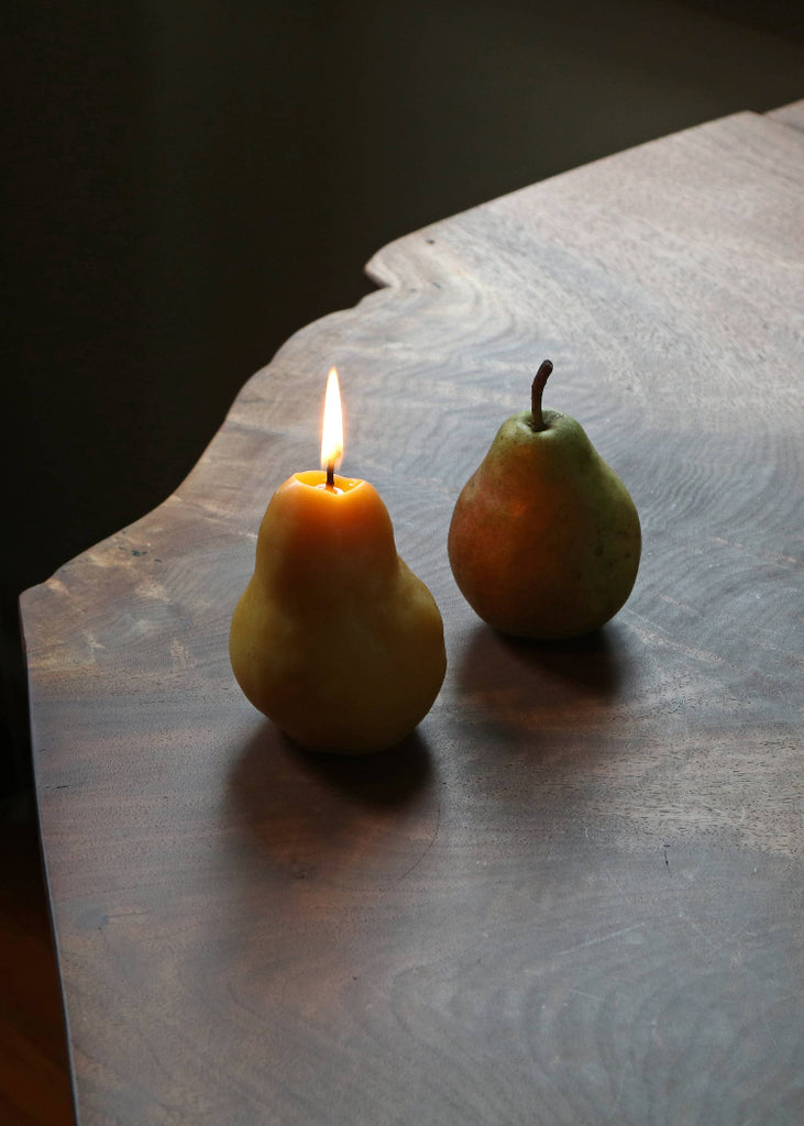 Artifaqt | Pear Beeswax Candle | Natural