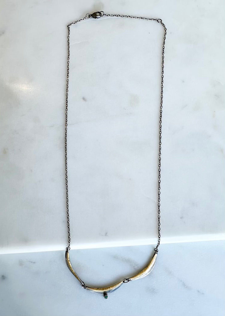 Austin Titus | 3 Ridge Emerald Necklace