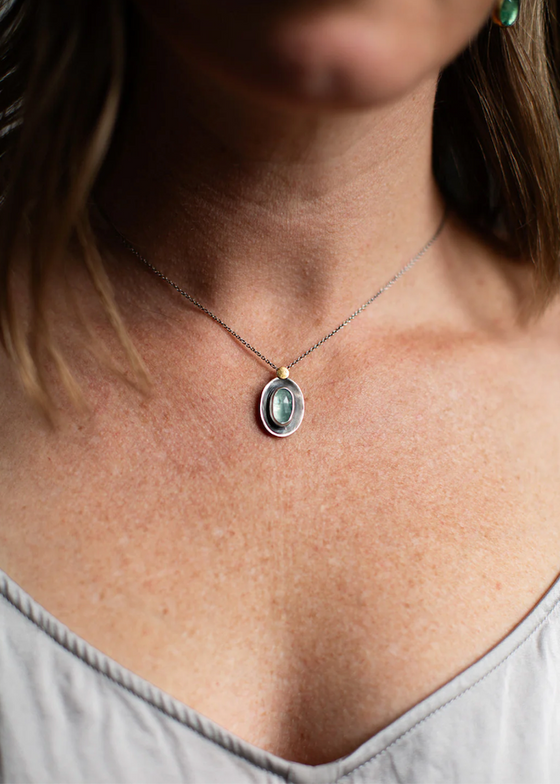 Austin Titus | Blue Kyanite Necklace