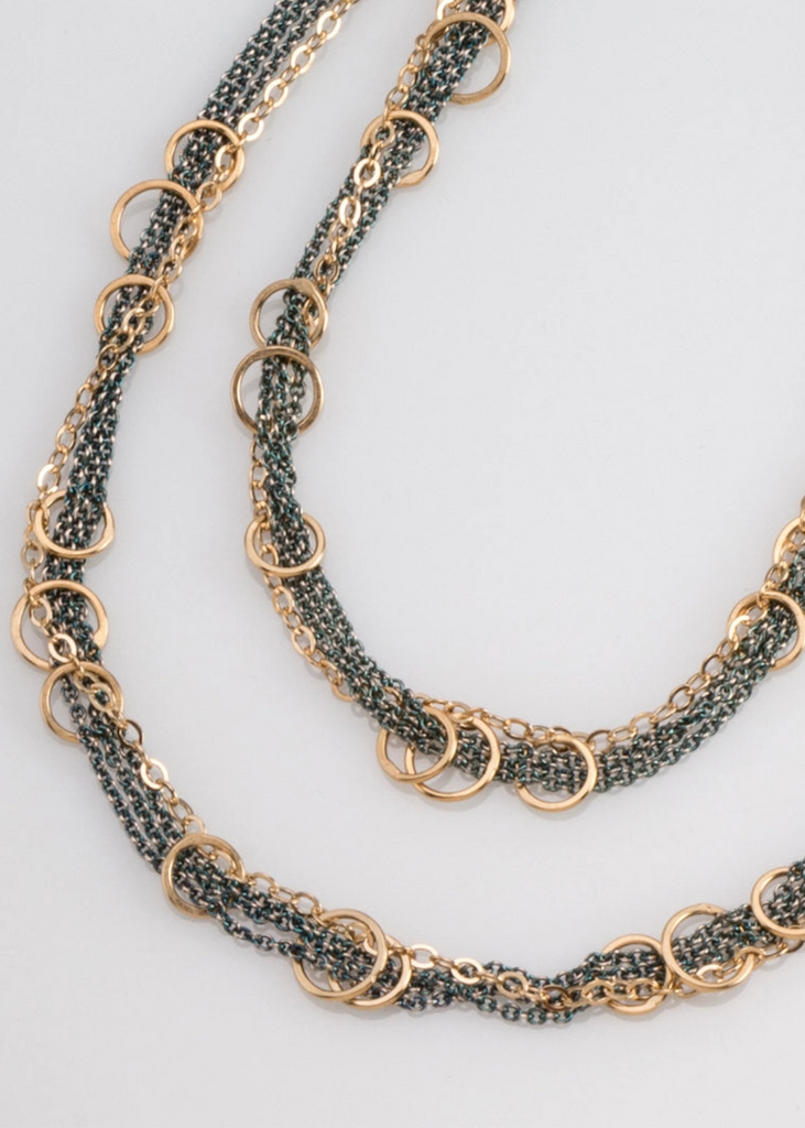 Austin Titus | Oxidized Sterling Silver Necklace