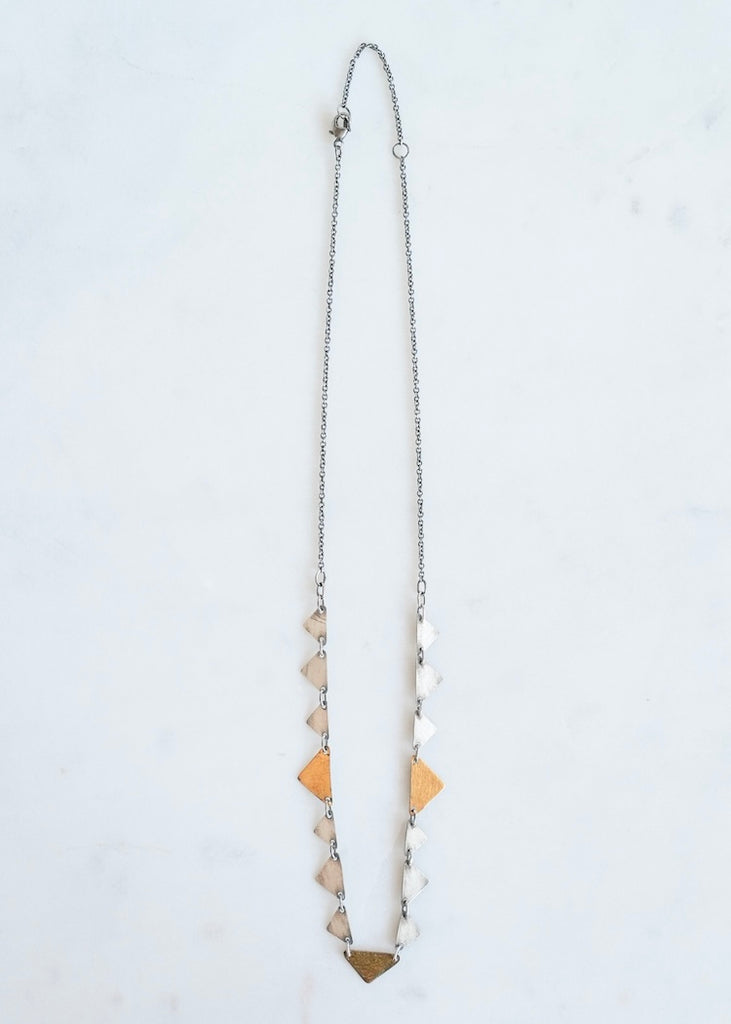 Austin Titus | Oxidized + 24k Necklace