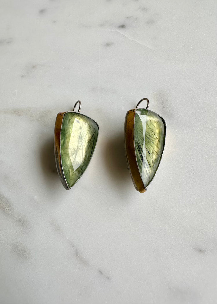 Austin Titus | Prehnite Earring