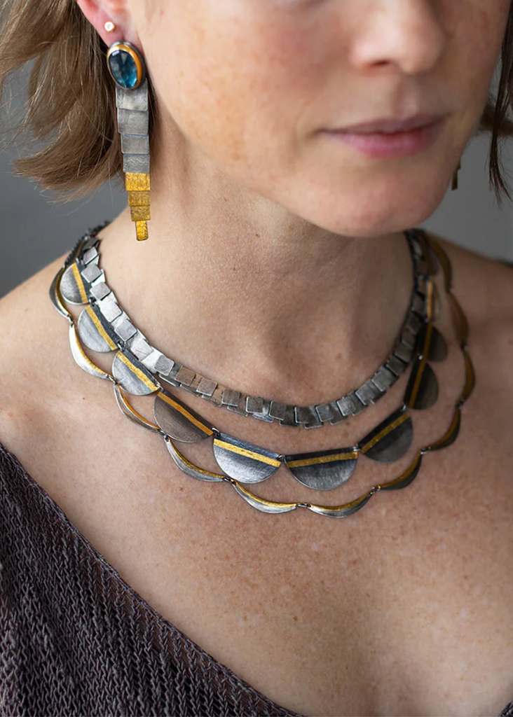 Austin Titus | Scalloped Latitude Necklace