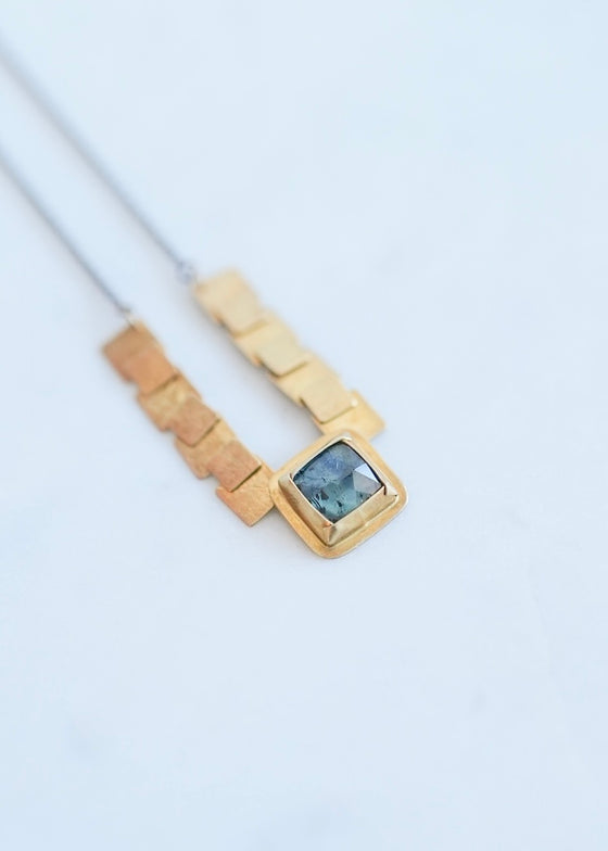 Austin Titus | Teal Kyanite Necklace