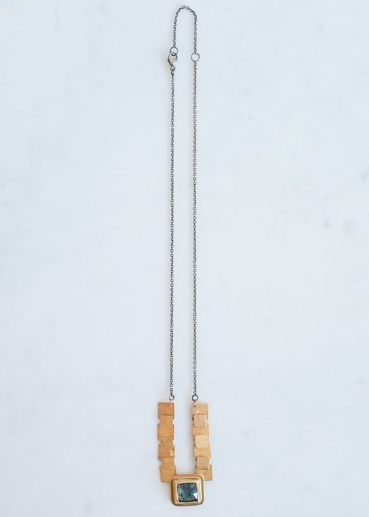 Austin Titus | Teal Kyanite Necklace