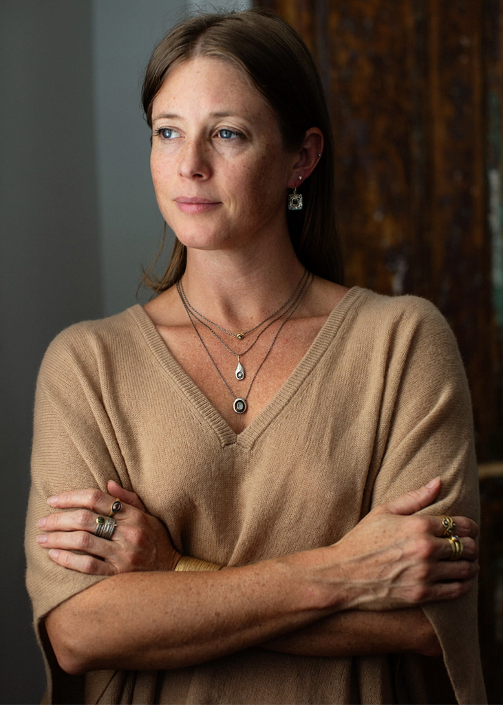 Austin Titus | Teardrop Necklace | Diamond