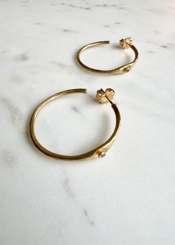 Austin Titus | White Topaz Earring