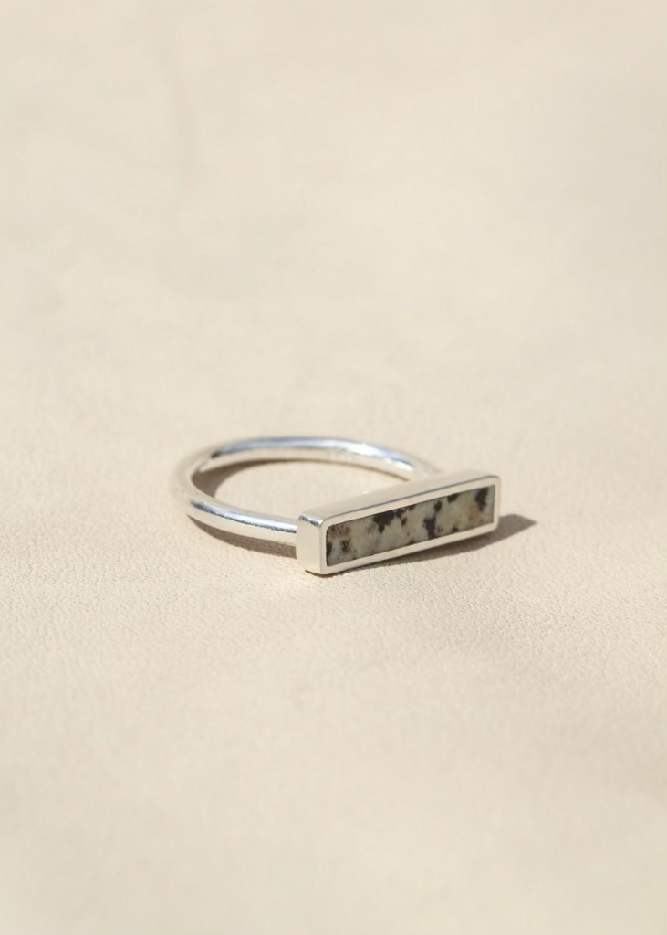 Avery Lee Design | Stone Stacker | Dalmation Jasper