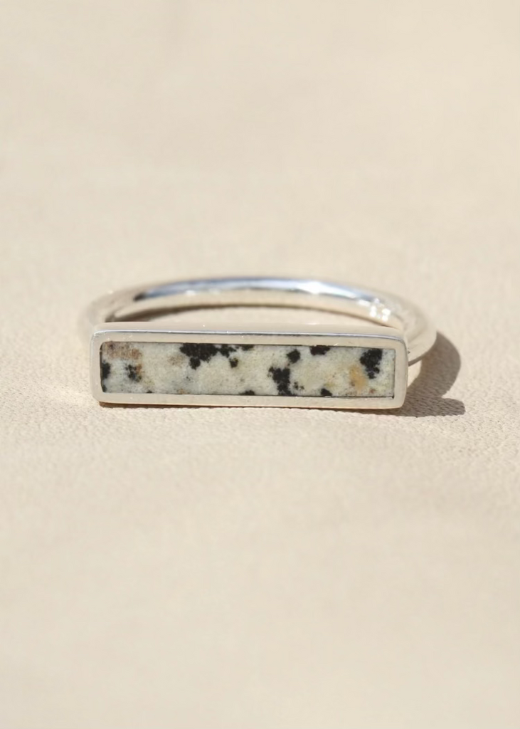 Avery Lee Design | Stone Stacker | Dalmation Jasper