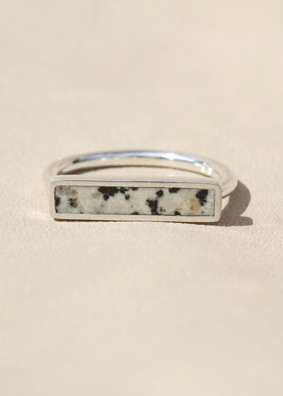 Avery Lee Design | Stone Stacker | Dalmation Jasper