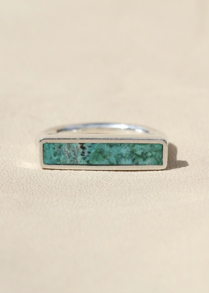 Avery Lee Design | Stone Stacker | F. Chrysocolla