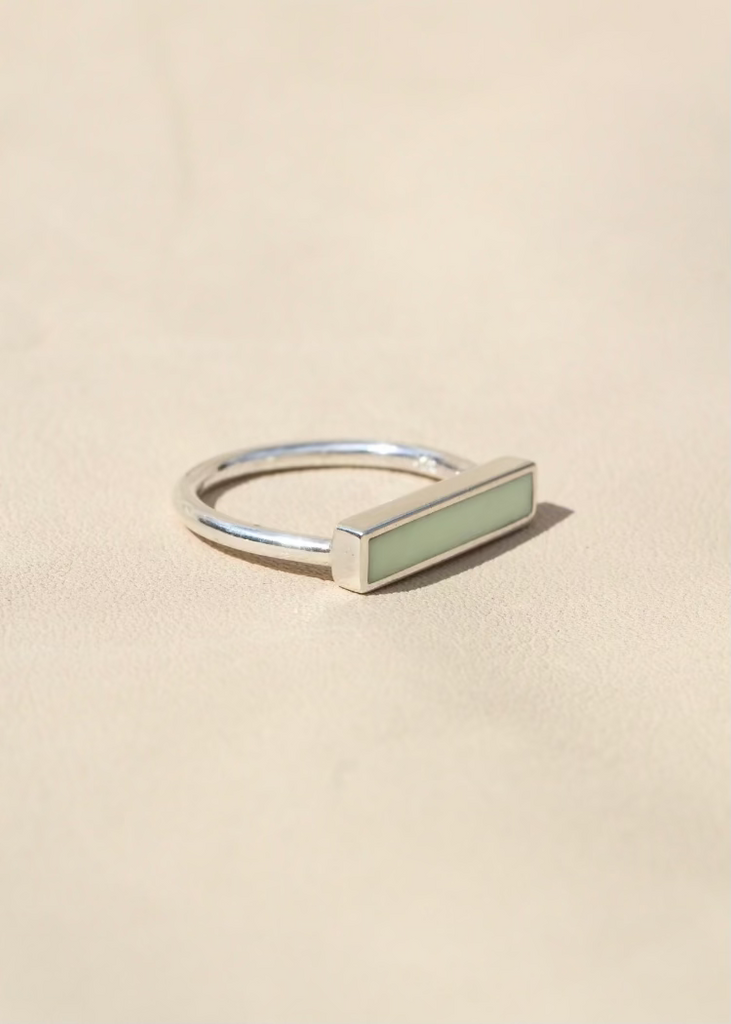 Avery Lee Design | Stone Stacker | Lemon Chrysoprase