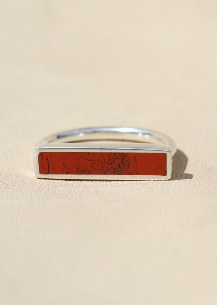 Avery Lee Design | Stone Stacker | Red Jasper