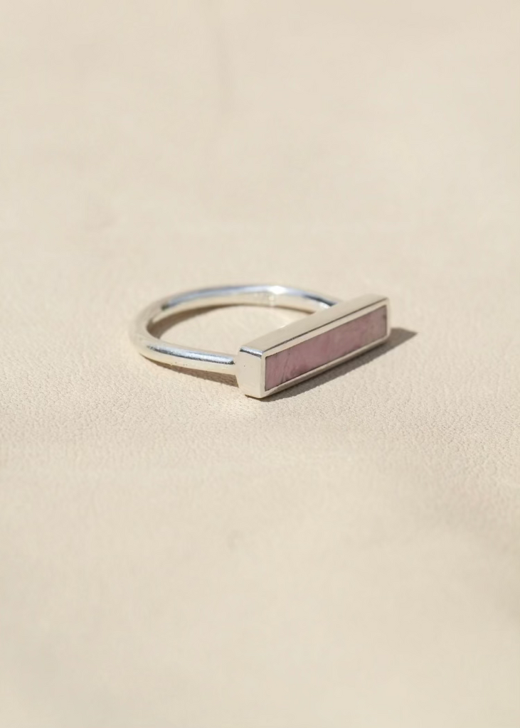 Avery Lee Design | Stone Stacker | Rhodonite