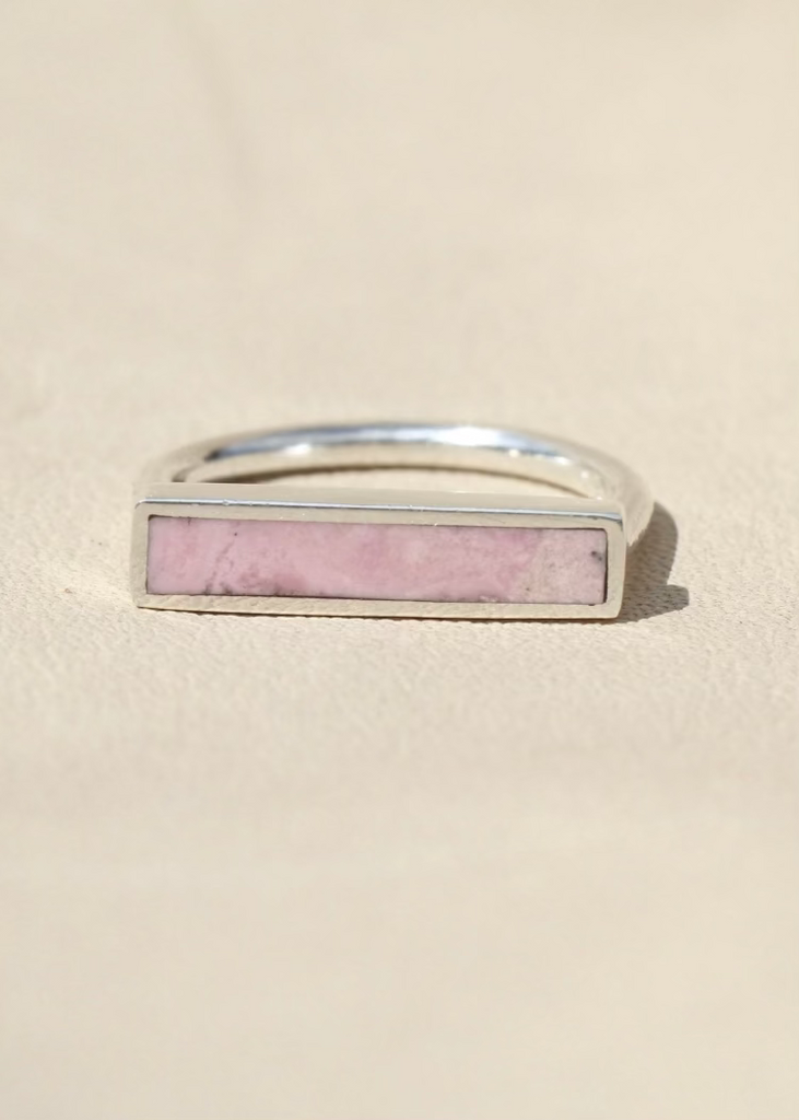 Avery Lee Design | Stone Stacker | Rhodonite