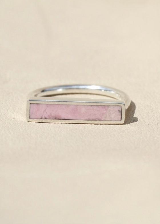 Avery Lee Design | Stone Stacker | Rhodonite