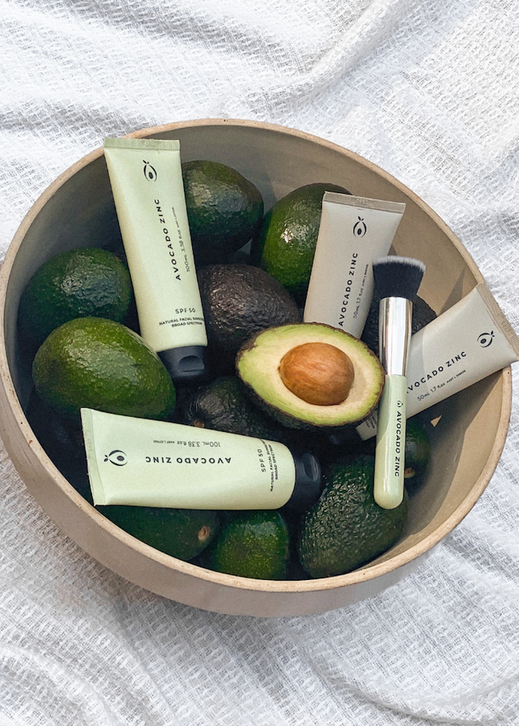 Avocado Zinc | SPF Brush