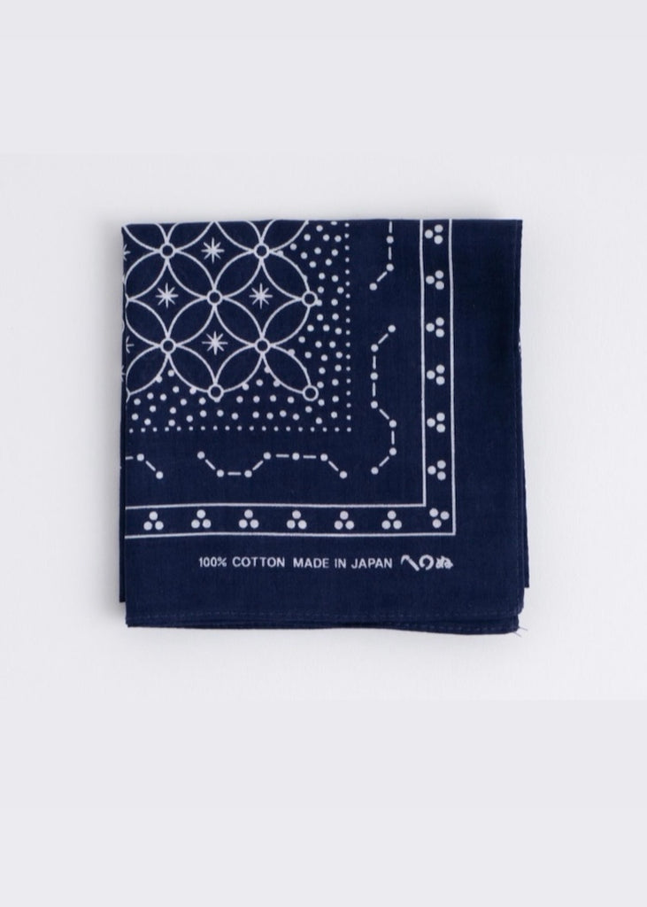 Bandana | Star Deep Indigo