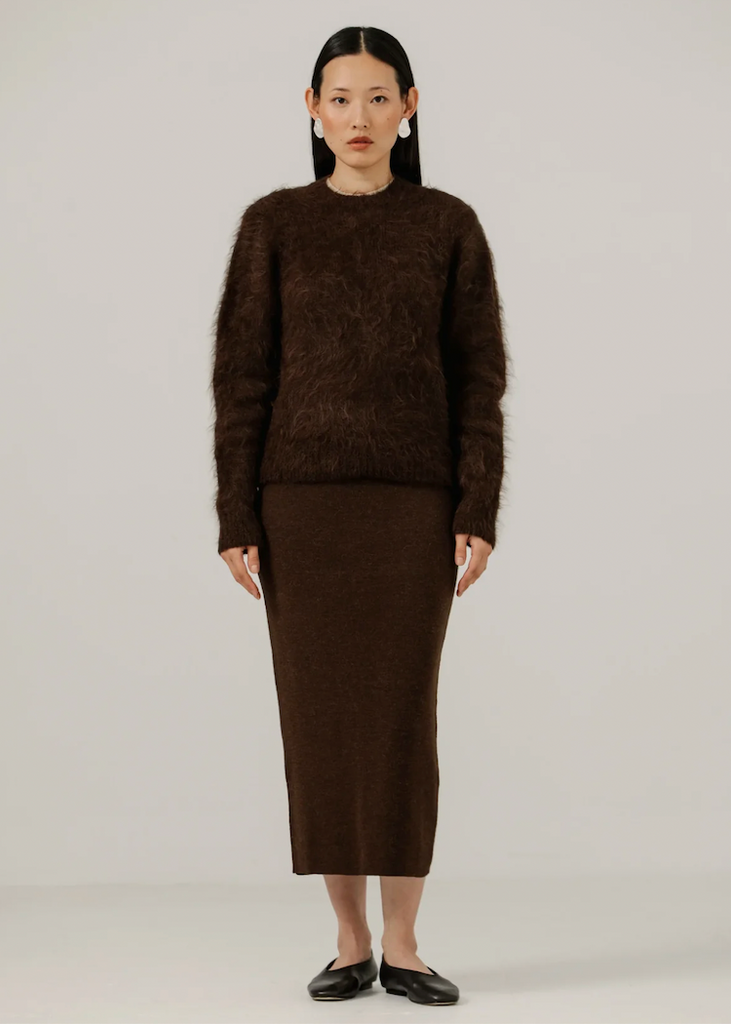 Bare Knitwear | Suri Alpaca Crewneck