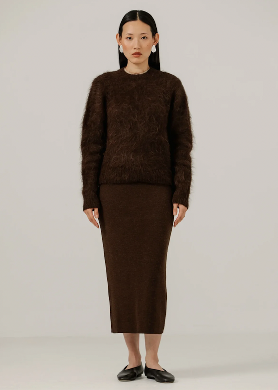 Bare Knitwear | Suri Alpaca Crewneck