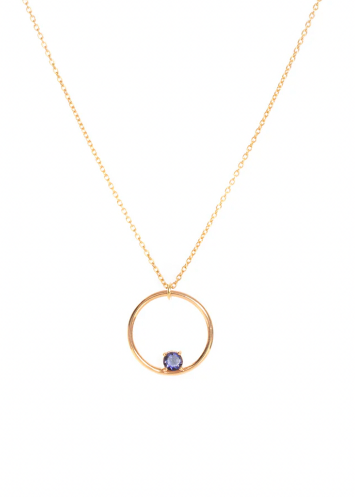 Hailey Gerrits | Beech Necklace Iolite