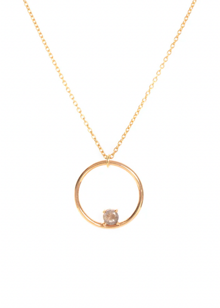 Hailey Gerrits | Beech Necklace Labradorite