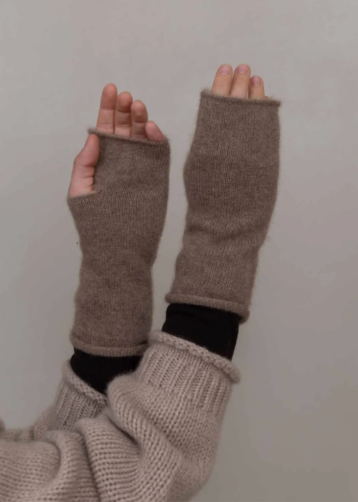 Oats + Rice | Nori Wrist Warmer | Beige