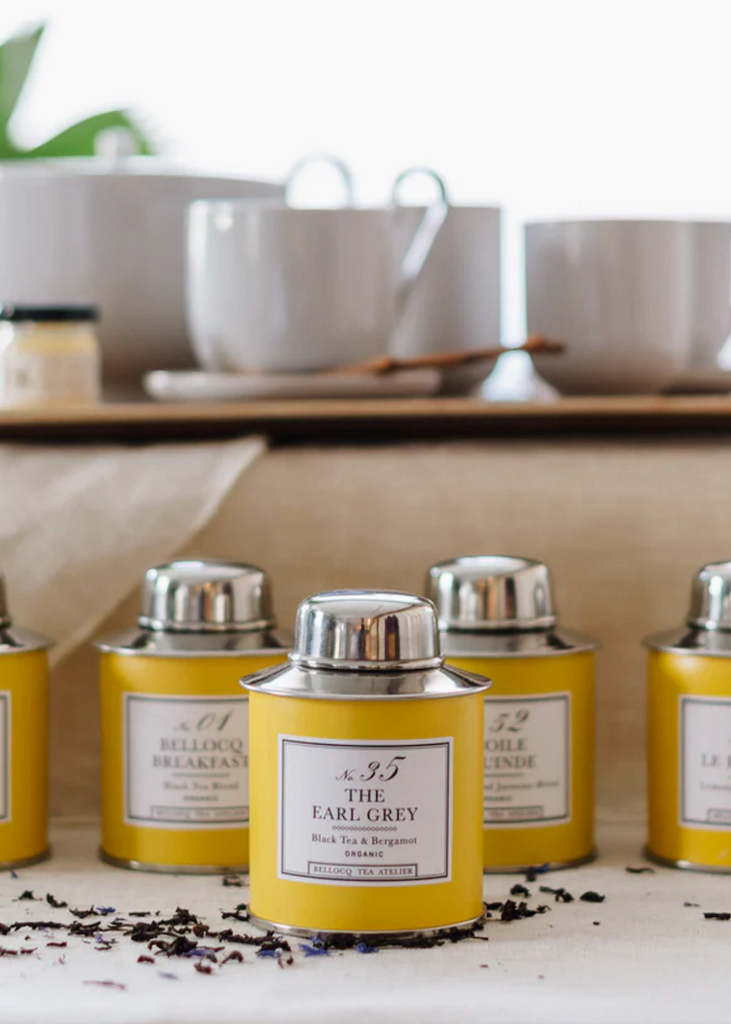 Bellocq Tea Atelier | No 35 Earl Grey | Yellow Traveler Caddy