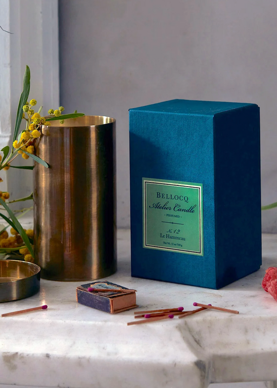 Bellocq Tea Atelier | The Atelier Candle | No 12 Le Hammeau