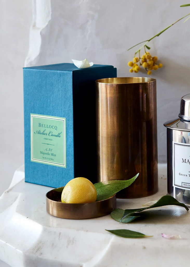 Bellocq Tea Atelier | The Atelier Candle | No 38 Majorelle Mint