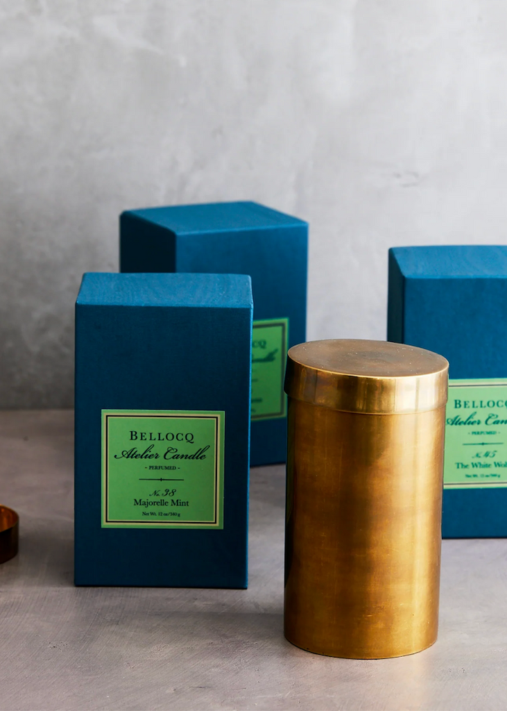 Bellocq Tea Atelier | The Atelier Candle | No 38 Majorelle Mint