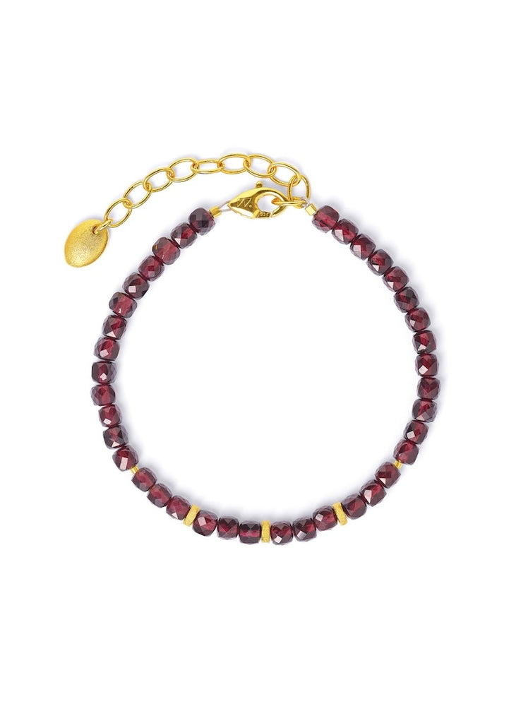 Bernd Wolf | Fabricia Garnet Bracelet