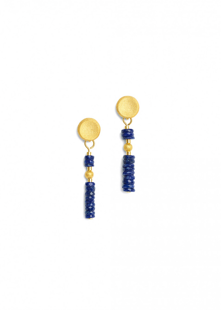 Bernd Wolf | Leiras Lapis Earrings