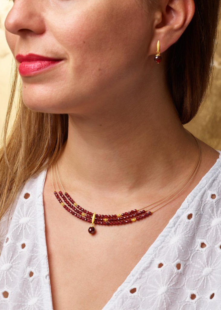 Bernd Wolf | Venibali Garnet Necklace