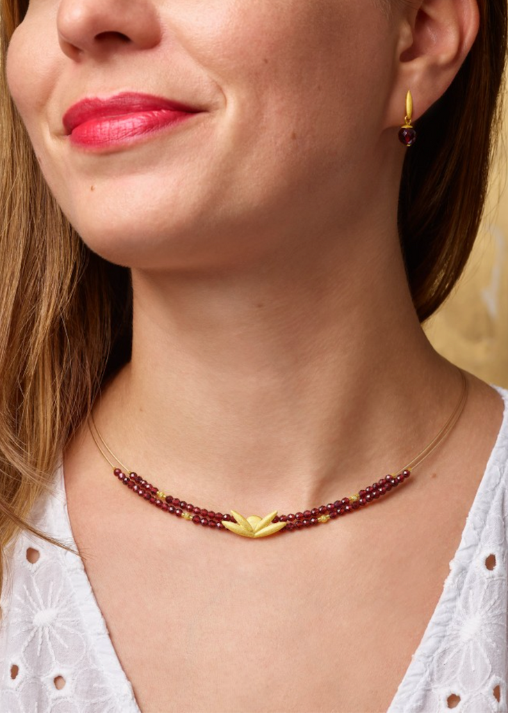 Bernd Wolf | Venizzo Garnet Earrings