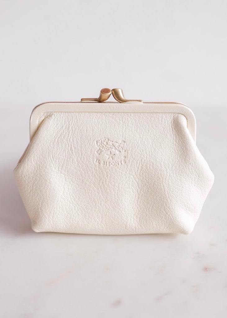 Il Bisonte | Coin Purse | Bianco Latte