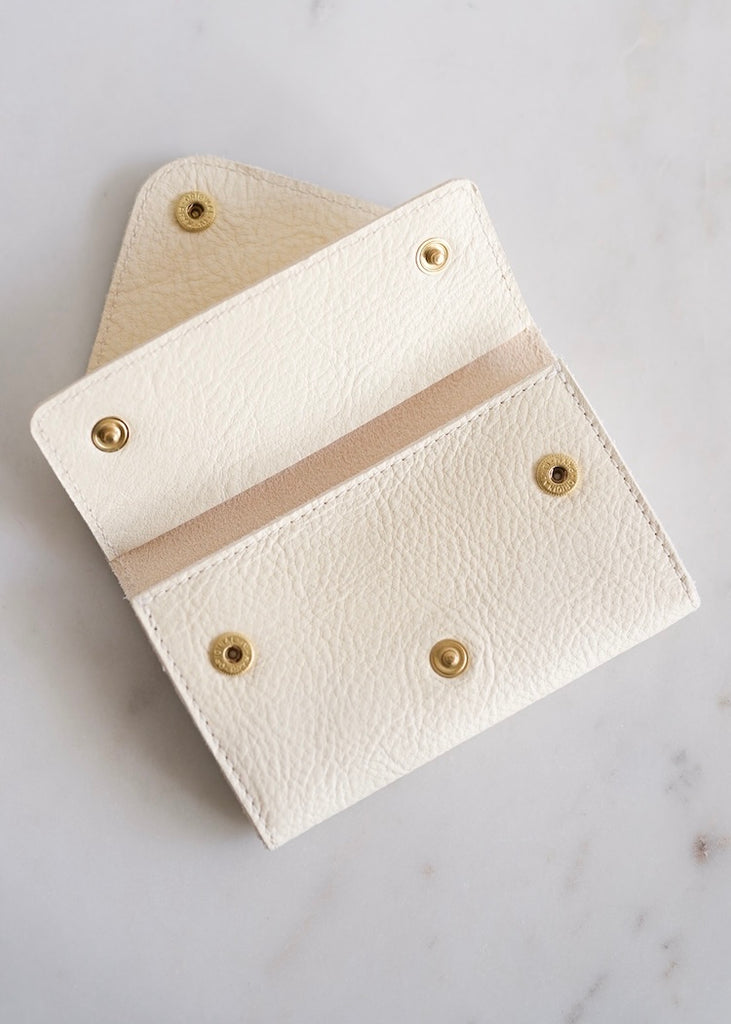 Il Bisonte | Card Case Uffizi | Bianco Latte