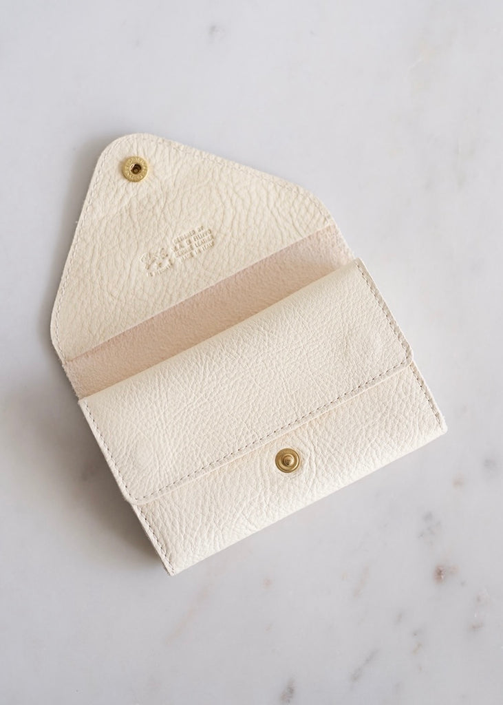 Il Bisonte | Card Case Uffizi | Bianco Latte