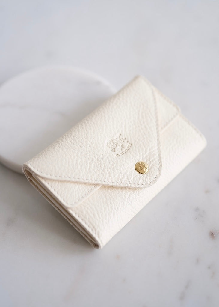 Il Bisonte | Card Case Uffizi | Bianco Latte