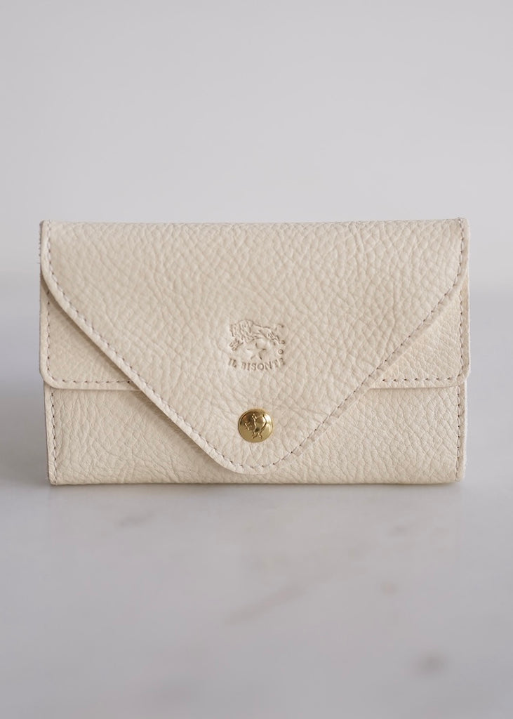 Il Bisonte | Card Case Uffizi | Bianco Latte