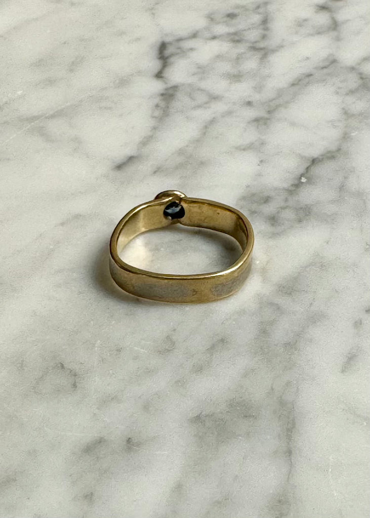 Big Sur | .5ct Blue Sapphire Ring
