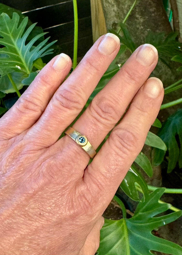 Big Sur | .5ct Blue Sapphire Ring