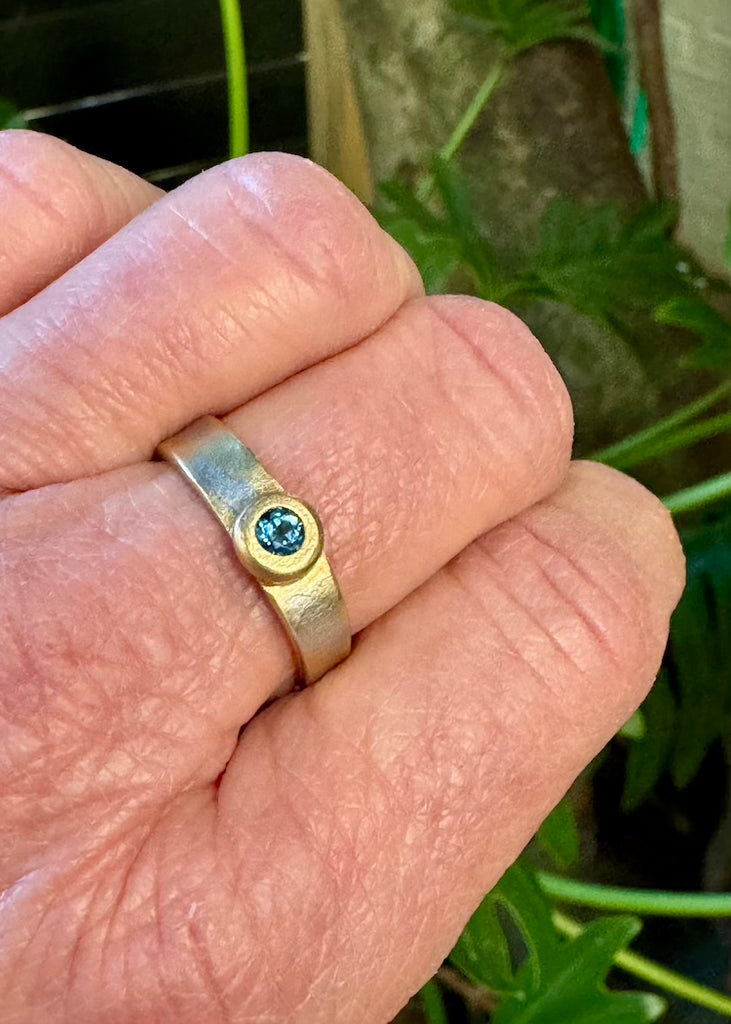 Big Sur | .5ct Blue Sapphire Ring