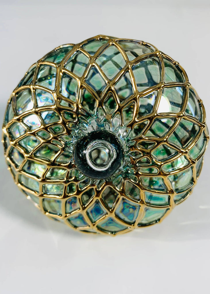 Blown Glass Small Ornament | Emerald
