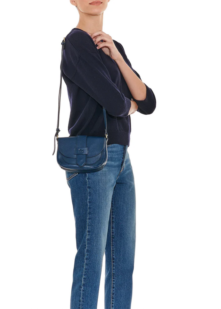 Fausta Small Crossbody Bag | Blue