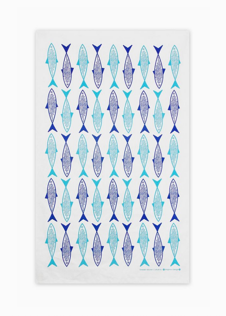 Blue Fish | Swedish Kitchen Towel