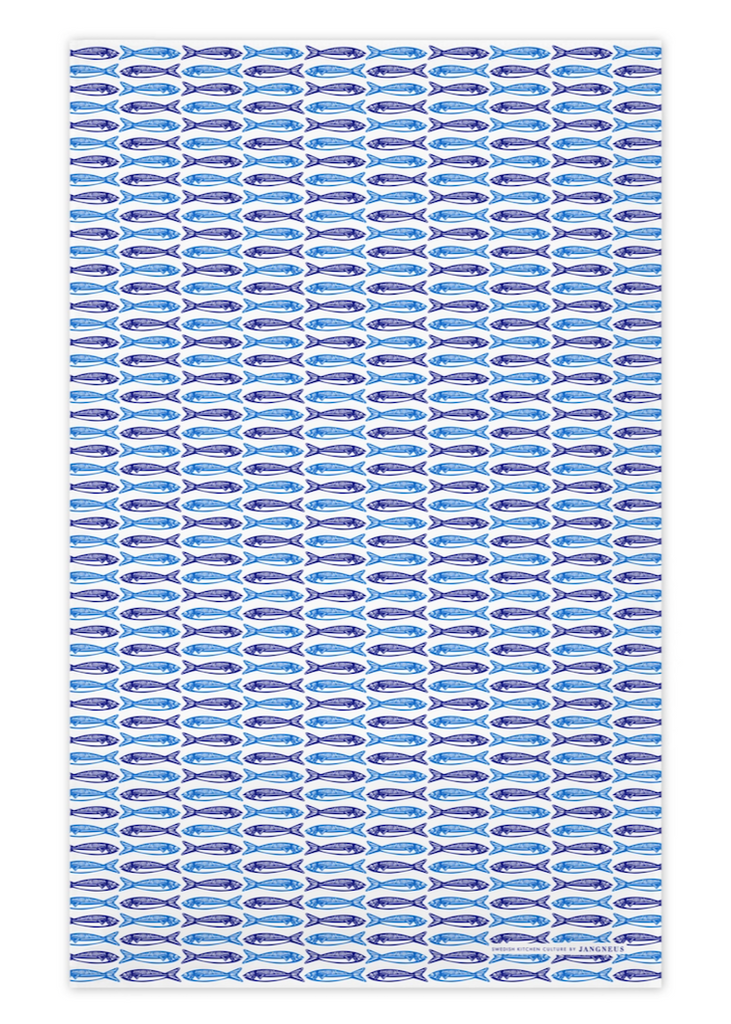 Blue Sardine | Swedish Kitchen Towel